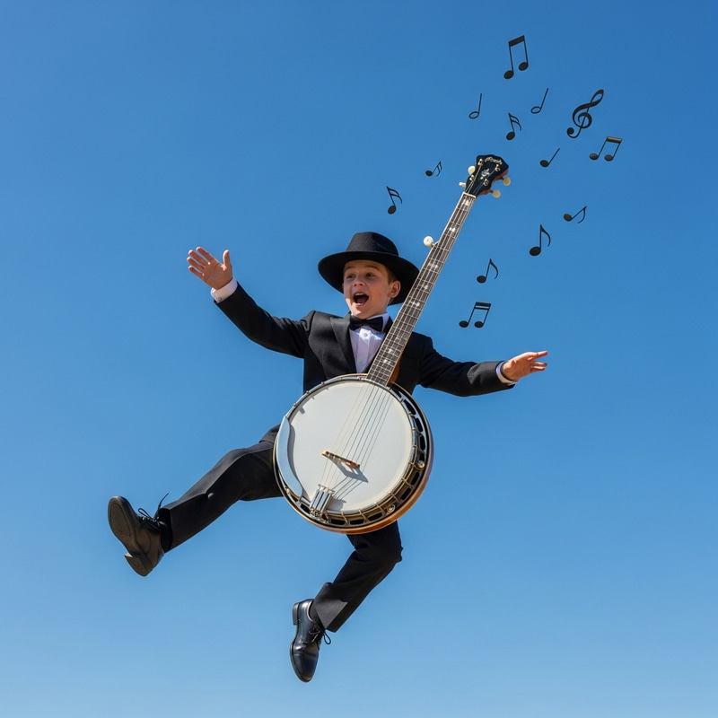Banjo Jumping - Musical Artistry in Motion Banjo Jumping - Musical Artistry in Motion