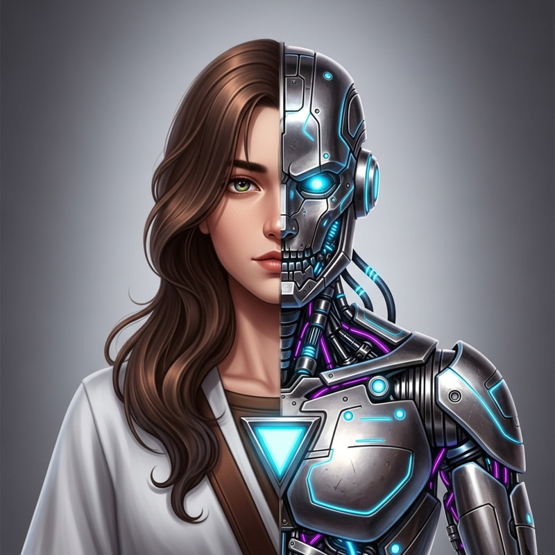 Half-Human Half-Robot: The Fusion of Technology and Biology Half-Human Half-Robot: The Fusion of Technology and Biology