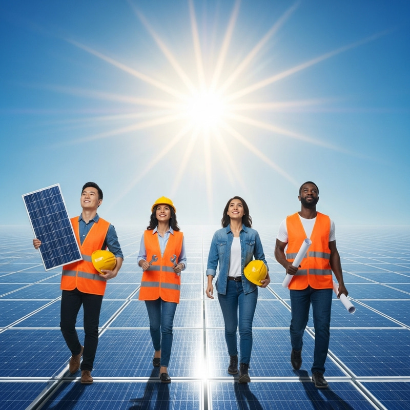 Solar Energy Leading the Way - A Radiant Team Solar Energy Leading the Way - A Radiant Team