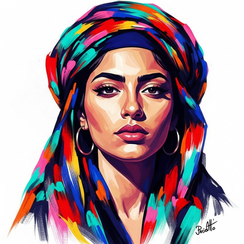 Vibrant Abstract Expressionism: Cultural Identity Art Vibrant Abstract Expressionism: Cultural Identity Art