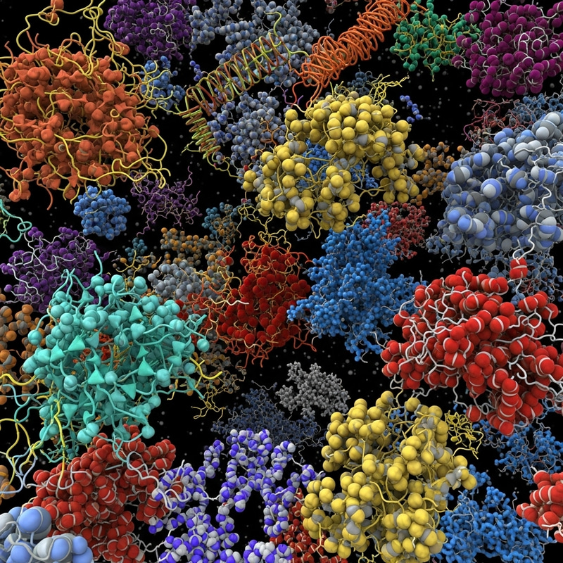 Diverse RNA Molecules: Colors of Life