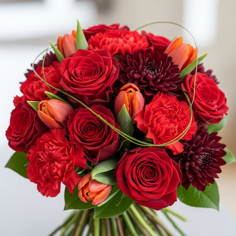 Beautiful Red Rose Bouquet | Premium Floral Arrangements
