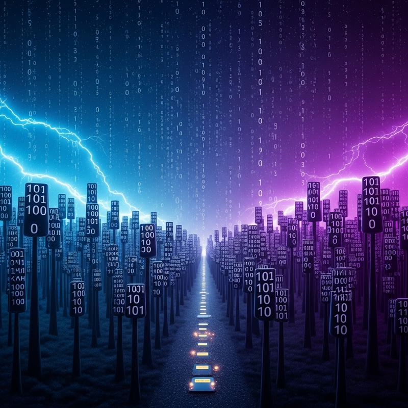 Random Forest Machine Learning - Conceptual Illustration