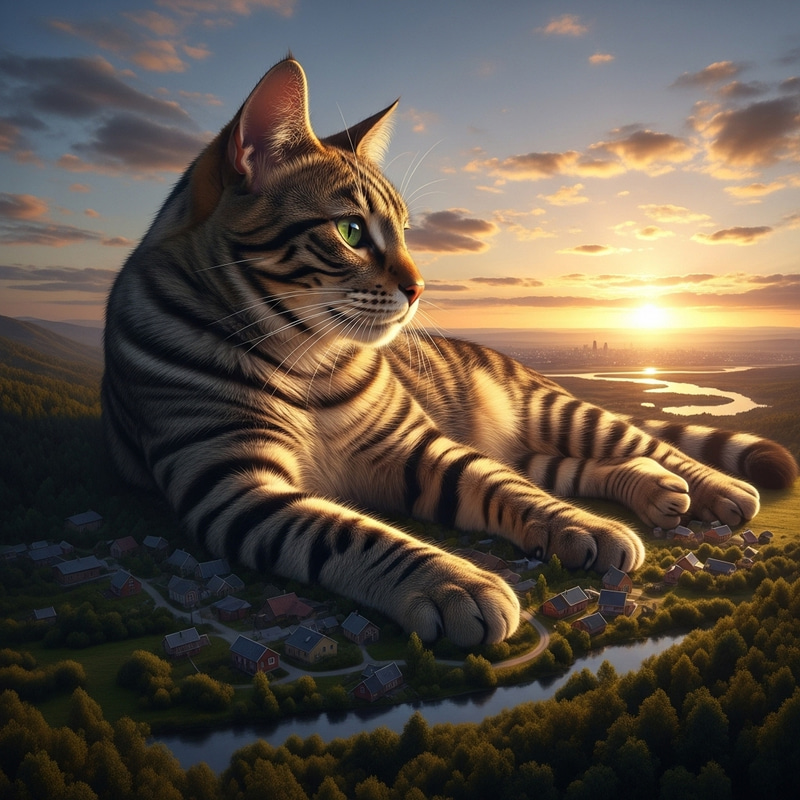 Huge Cat - Super-Sized Feline Marvel Huge Cat - Super-Sized Feline Marvel