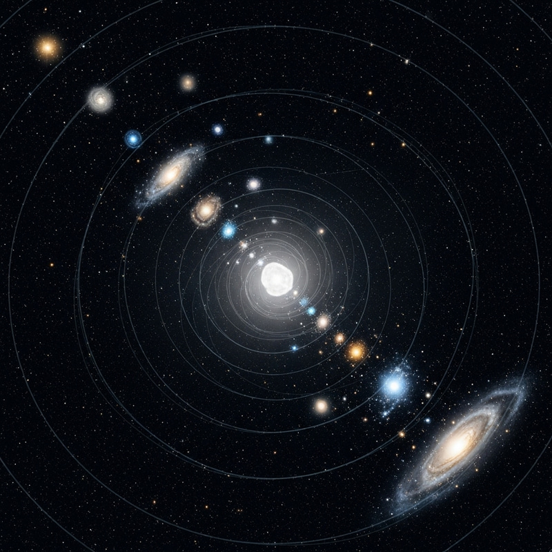 The Origin of the Universe: A Visual Representation and Evolution