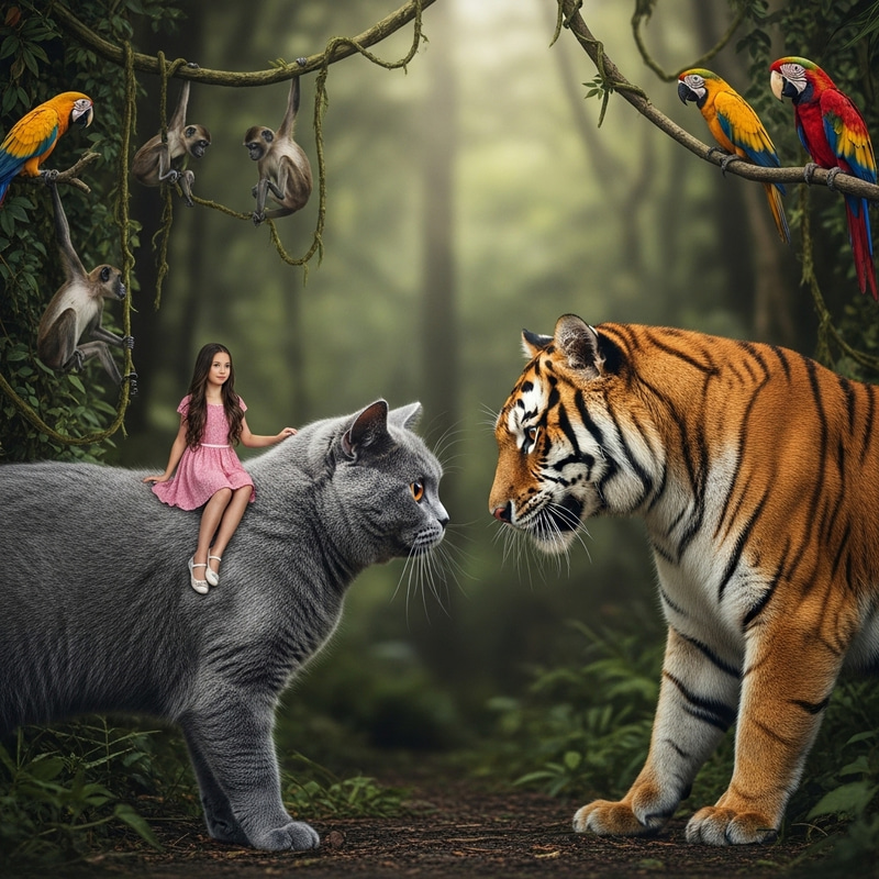 Realism, Beauty, and Aesthetics in Professional Photography: British Cat vs. Ginger Tiger