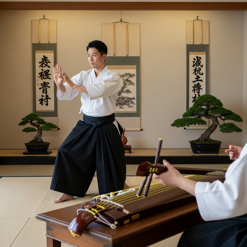 Japanese Martial Arts and Music: A Harmonious Fusion Japanese Martial Arts and Music: A Harmonious Fusion