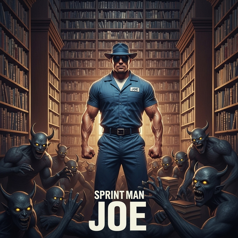 Joe vs. Demons: Fight in the Library Joe vs. Demons: Fight in the Library