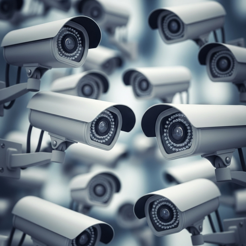 Abstract CCTV Cameras | Surveillance Art