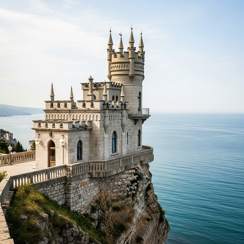 Swallow's Nest Castle: Enchanting Neo-Gothic Beauty Swallow's Nest Castle: Enchanting Neo-Gothic Beauty