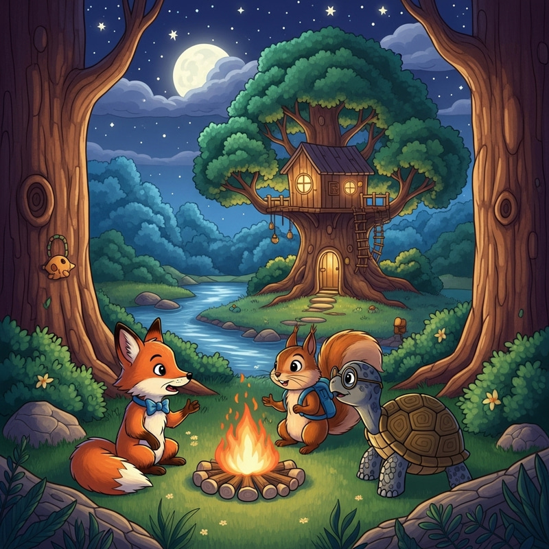 Enchanting Forest Tale: Sparking Imagination for Kids Enchanting Forest Tale: Sparking Imagination for Kids