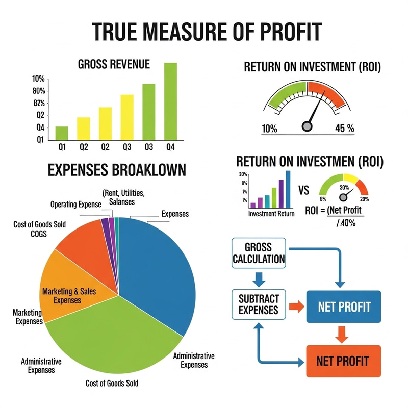 Visualize True Profit with Explanatory Infographics