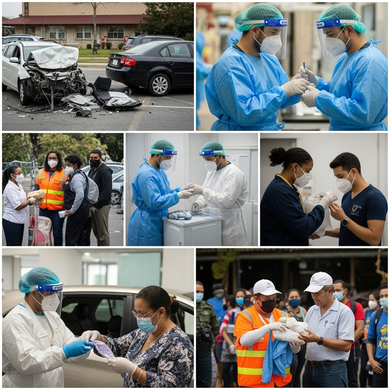 Accidents, Covid19 & Current Issues Collage - Local & National Impact Accidents, Covid19 & Current Issues Collage - Local & National Impact