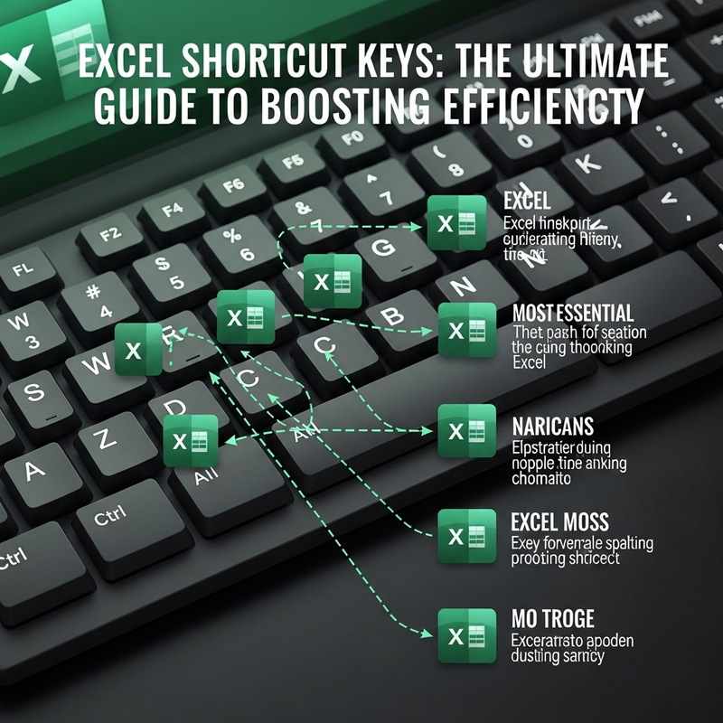 Excel Shortcut Keys: Ultimate Guide to Efficiency Boosting Excel Shortcut Keys: Ultimate Guide to Efficiency Boosting