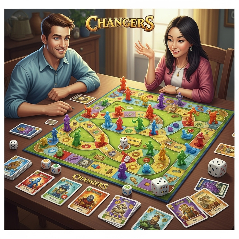 Changers Board Game: Thrilling Fantasy Adventure Changers Board Game: Thrilling Fantasy Adventure