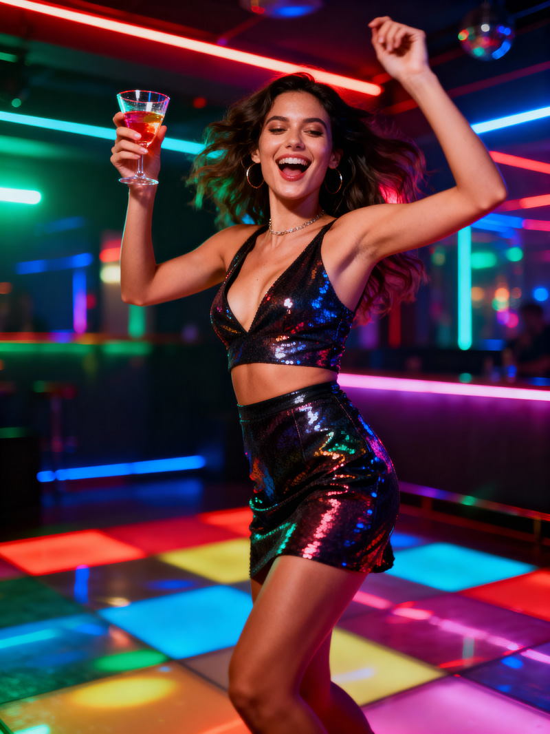 Vibrant Club Night Party Experience