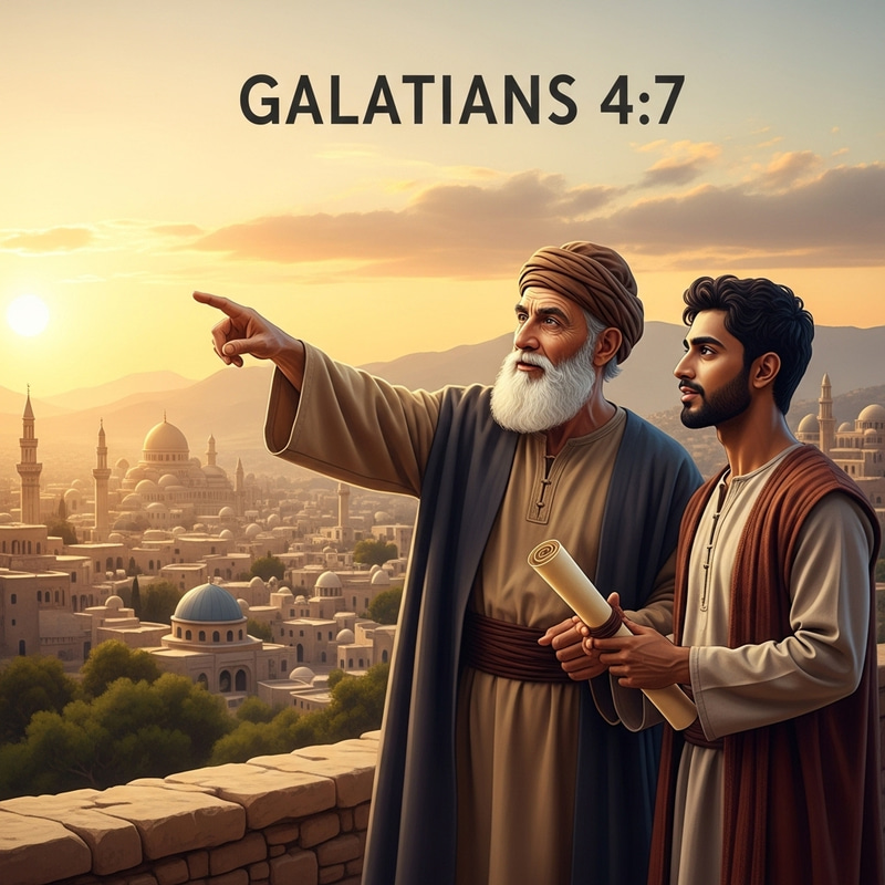 Galatians 4:7 - Sonship and Inheritance Galatians 4:7 - Sonship and Inheritance