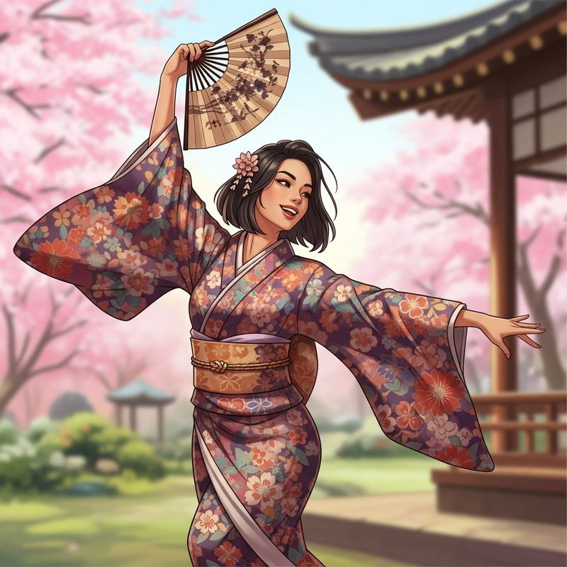 Beautiful Traditional Japanese Dance by Momoko Sano