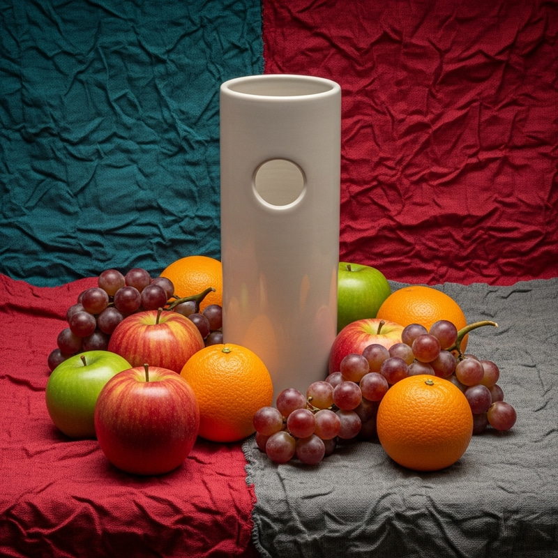 Still Life Photo of Ceramic Vase and Variety of Fresh Fruits Still Life Photo of Ceramic Vase and Variety of Fresh Fruits