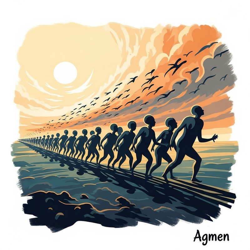 Unity in Motion | Collective Humanoid Figures - Agmen Unity in Motion | Collective Humanoid Figures - Agmen