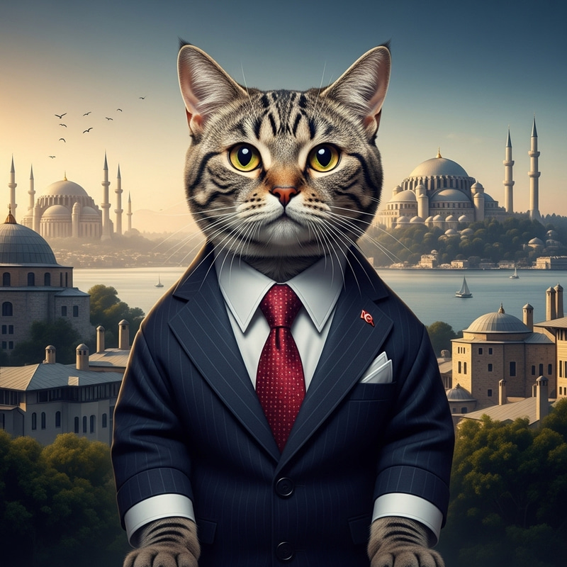 Turkish President Cat: Symbol of Power