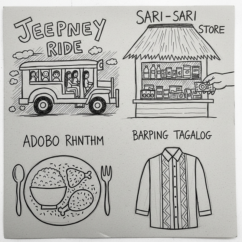 Contemporary Filipino Cultures Artwork: Simple Depiction with Integrated Elements & Principles Contemporary Filipino Cultures Artwork: Simple Depiction with Integrated Elements & Principles