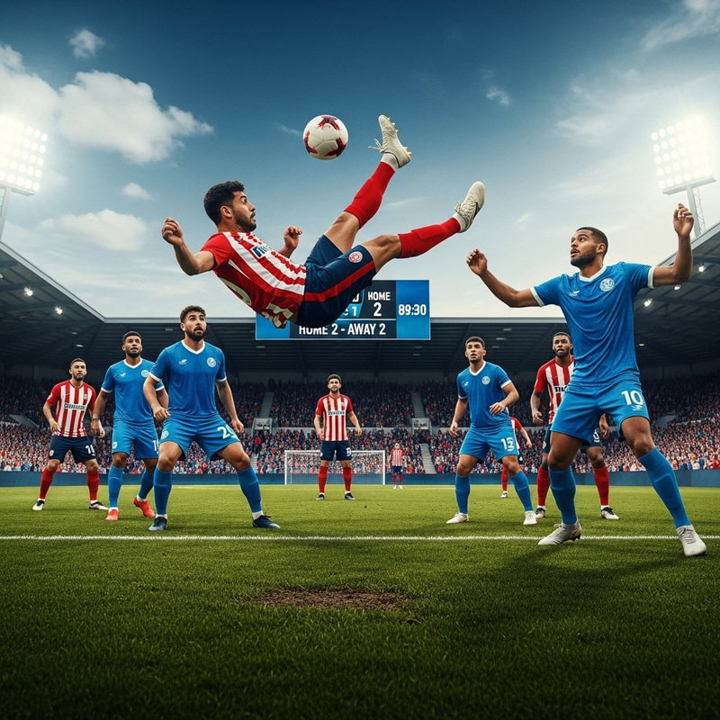 Hispanic Football Player Bicycle Kick Wallpaper - Amazing Action Shot