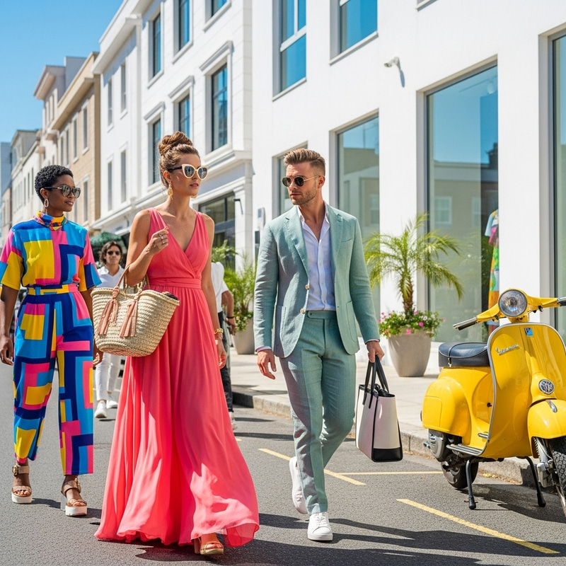 L'Oréal Vibrant and Chic Fashion Scene L'Oréal Vibrant and Chic Fashion Scene