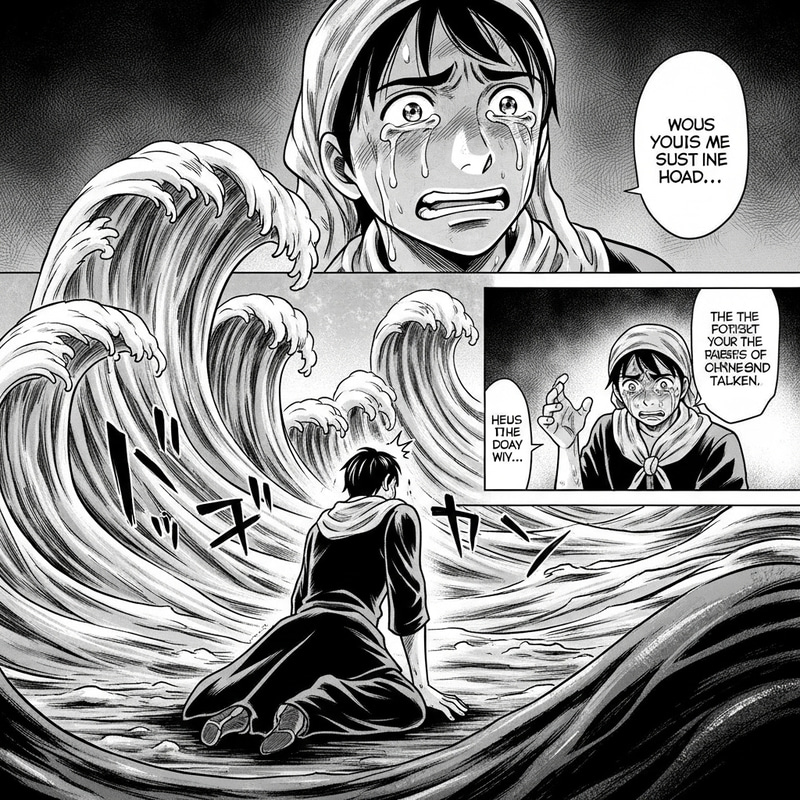 Intense Emotional Distress of Comic Character | Manga-style Drama Intense Emotional Distress of Comic Character | Manga-style Drama