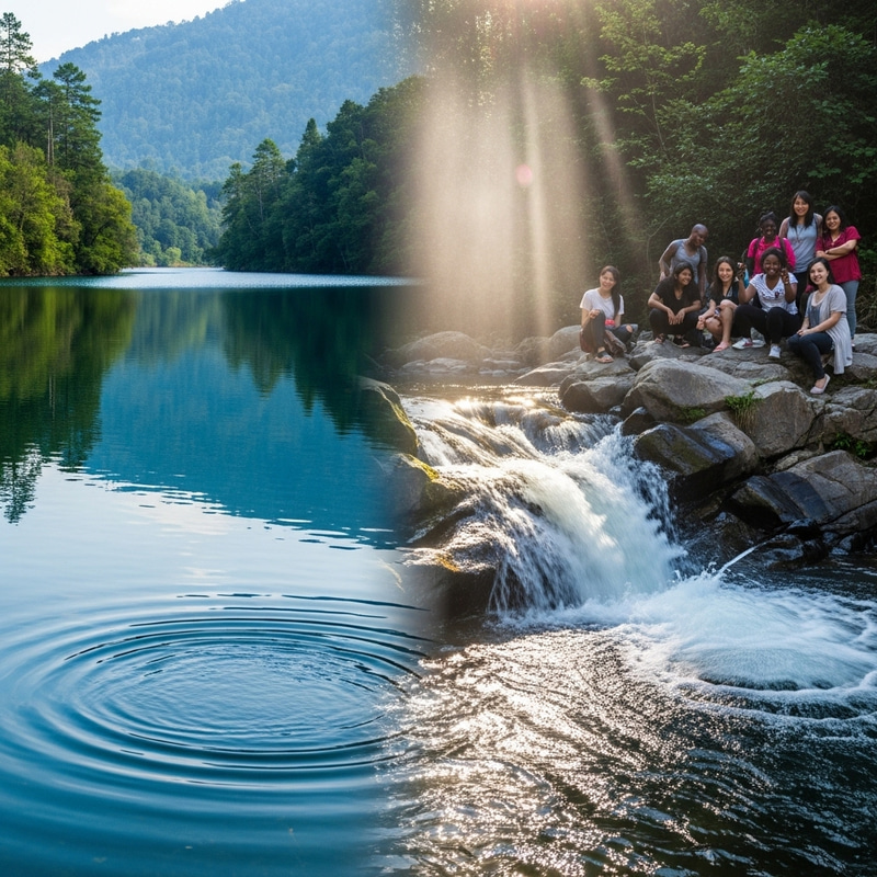 Changing Water: A Nature's Transformation Changing Water: A Nature's Transformation