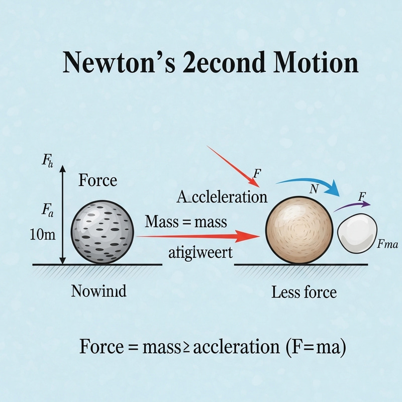 Explore Physics Elegance: Newton's 2nd Law Visuals Explore Physics Elegance: Newton's 2nd Law Visuals