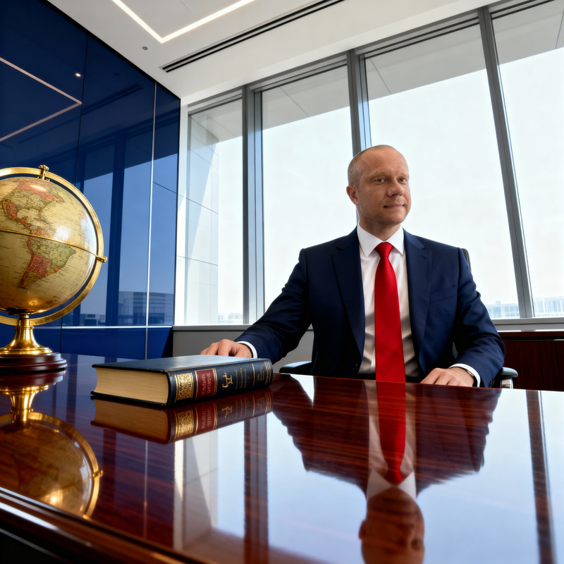 Confident Lawyer Portrait in Modern Office Confident Lawyer Portrait in Modern Office