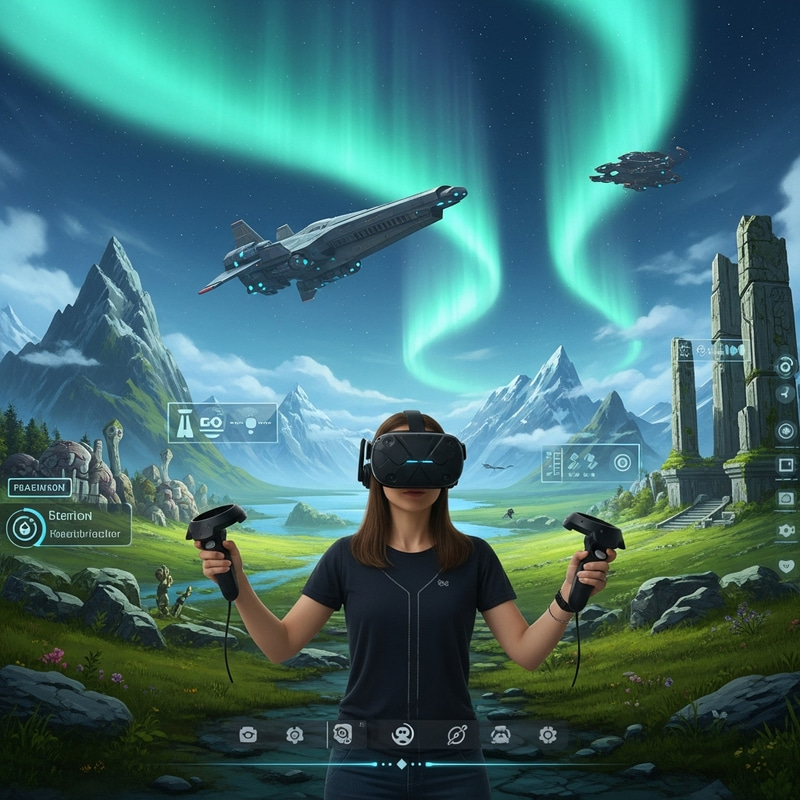 Immersive VR World Exploration | Virtual Reality (VR)