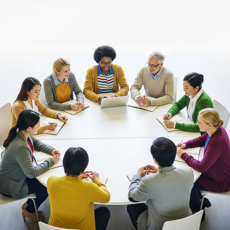 Diverse Teachers Collaborating in Education Diverse Teachers Collaborating in Education