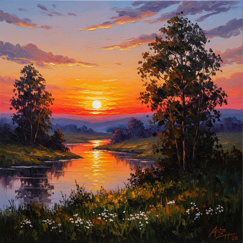 Generate Oil Painting Images