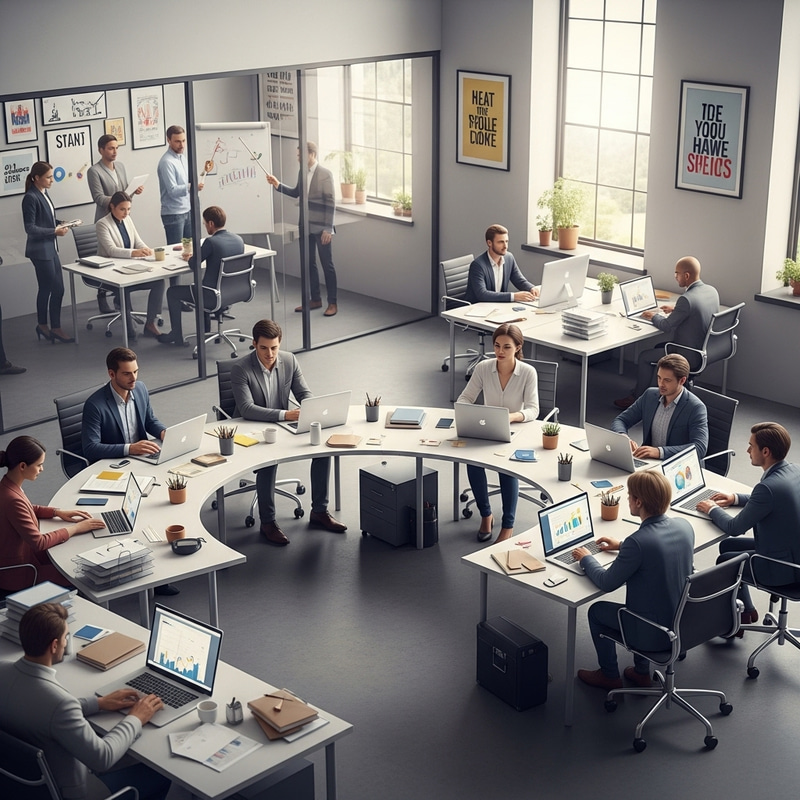 Diverse Team Collaboration in a Dynamic Office Environment Diverse Team Collaboration in a Dynamic Office Environment