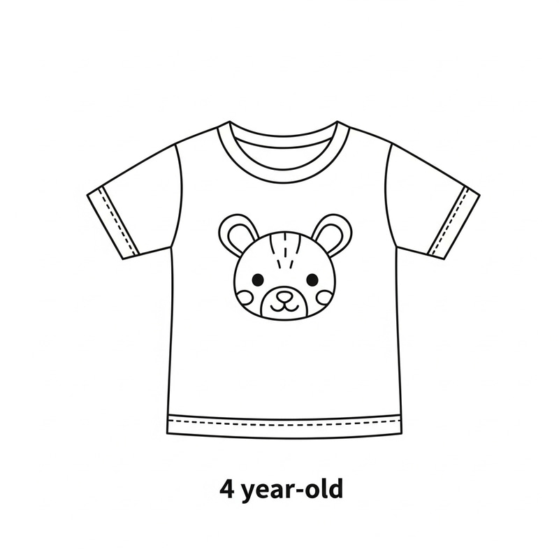 Simple and Adorable T-shirt Coloring Fun for Kids Simple and Adorable T-shirt Coloring Fun for Kids