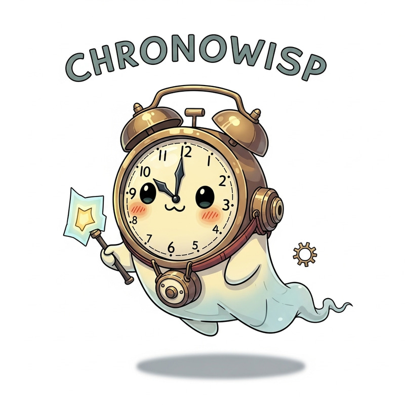 Chronowisp: Playful Ghost Pokémon Design