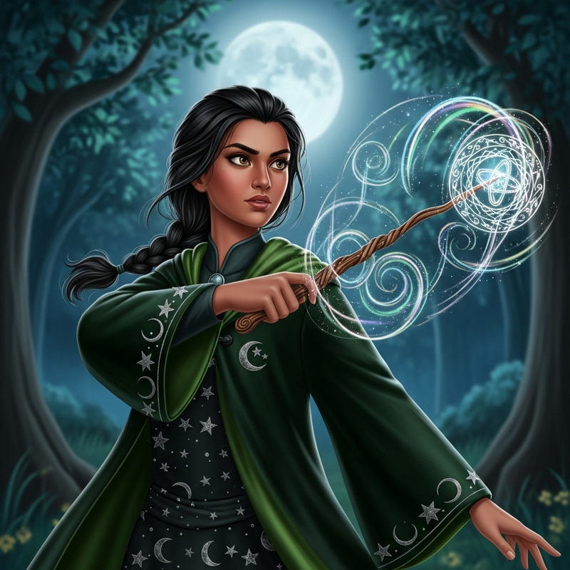 Young Wizard May | Enchanting Spells