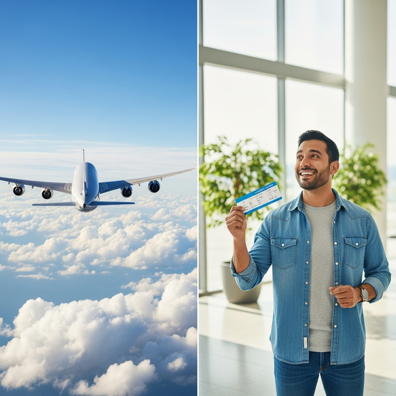 Fly High with Joy: First-Class Ticket Experience Fly High with Joy: First-Class Ticket Experience