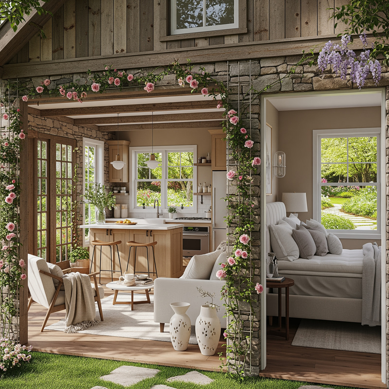 Charming ADU: Cozy Elegance in a Garden Haven Charming ADU: Cozy Elegance in a Garden Haven