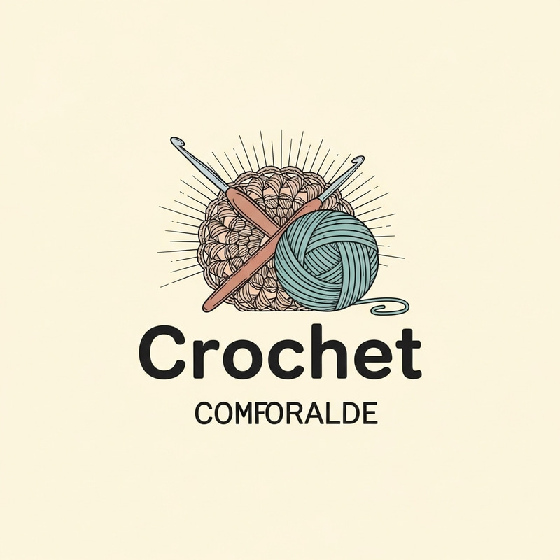 Homely Crochet Logo Design | Vibrant Handmade Art Homely Crochet Logo Design | Vibrant Handmade Art