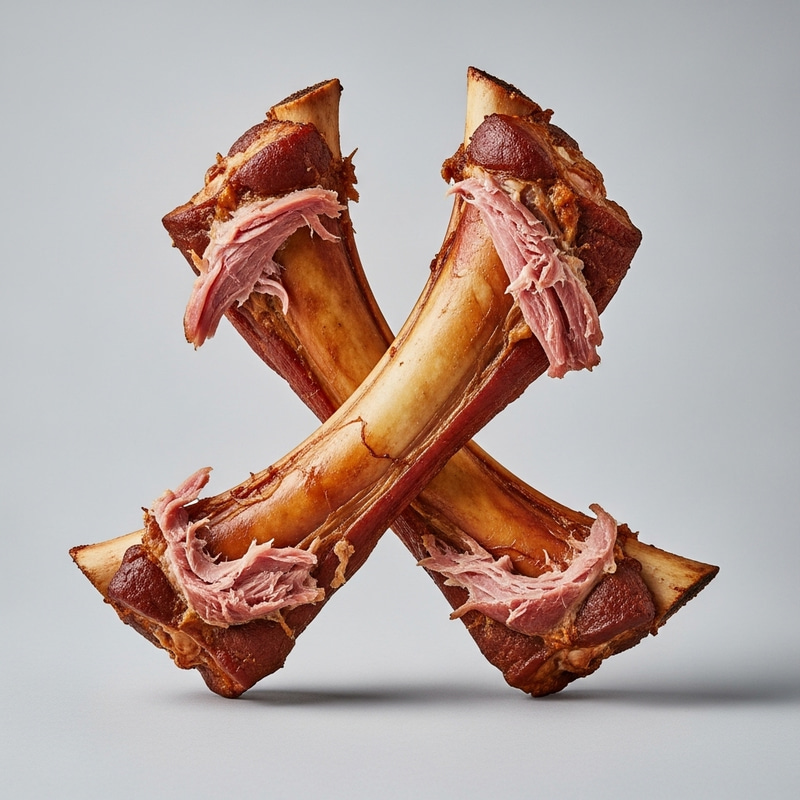 X Formation Smoked Ham Bones - Meaty Delight X Formation Smoked Ham Bones - Meaty Delight