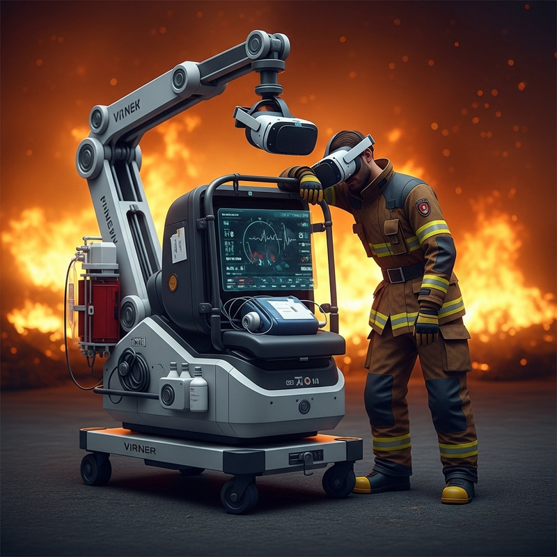 VR Medical Aid for Firefighters in Emergencies VR Medical Aid for Firefighters in Emergencies