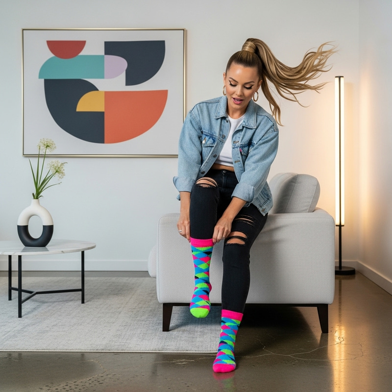 Ariana Grande Style Cozy Socks | Trendy Fashion