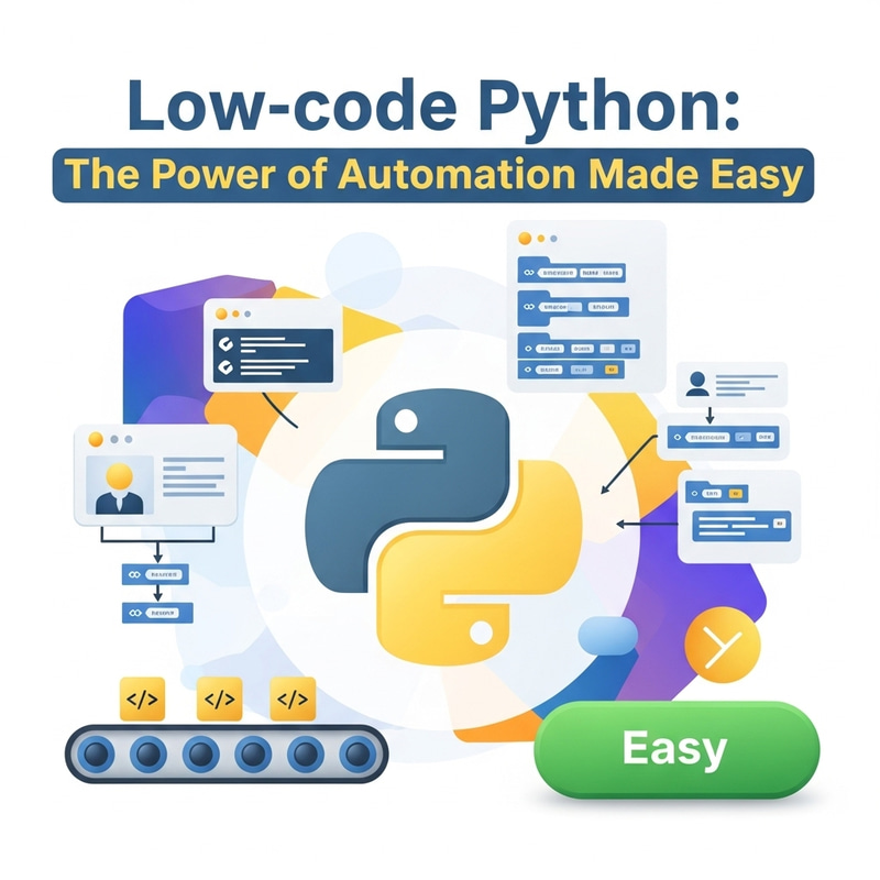 Low-code Python: The Power of Automation Made Easy Low-code Python: The Power of Automation Made Easy