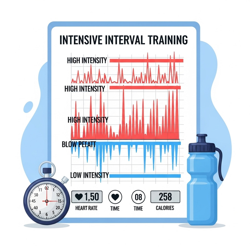 Intensive Interval Training Graph for Effective Workouts Intensive Interval Training Graph for Effective Workouts