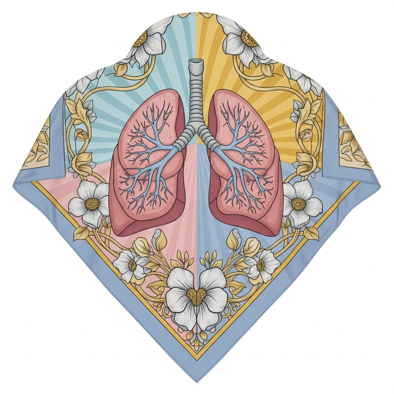 Luxurious Hermes Style Scarf for Female Leaders in Respiratory Health Luxurious Hermes Style Scarf for Female Leaders in Respiratory Health