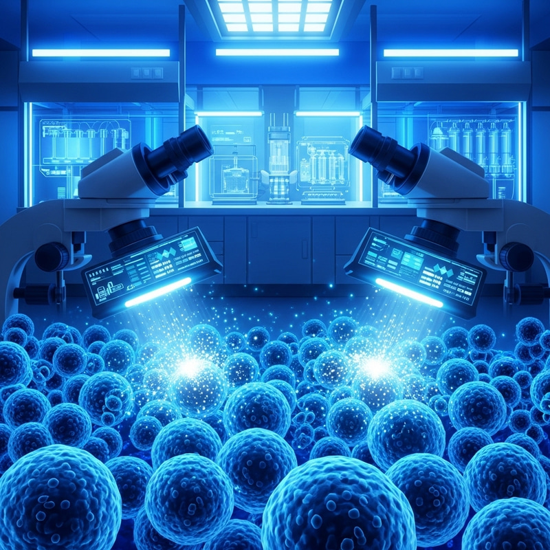 Futuristic Human Growth Hormone (HGH) Production - Dynamic Image Futuristic Human Growth Hormone (HGH) Production - Dynamic Image