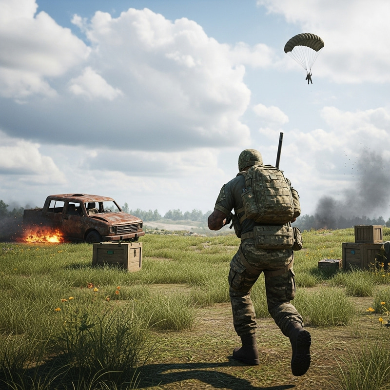 PUBG Battle Royale Game - Realistic Gameplay Experience